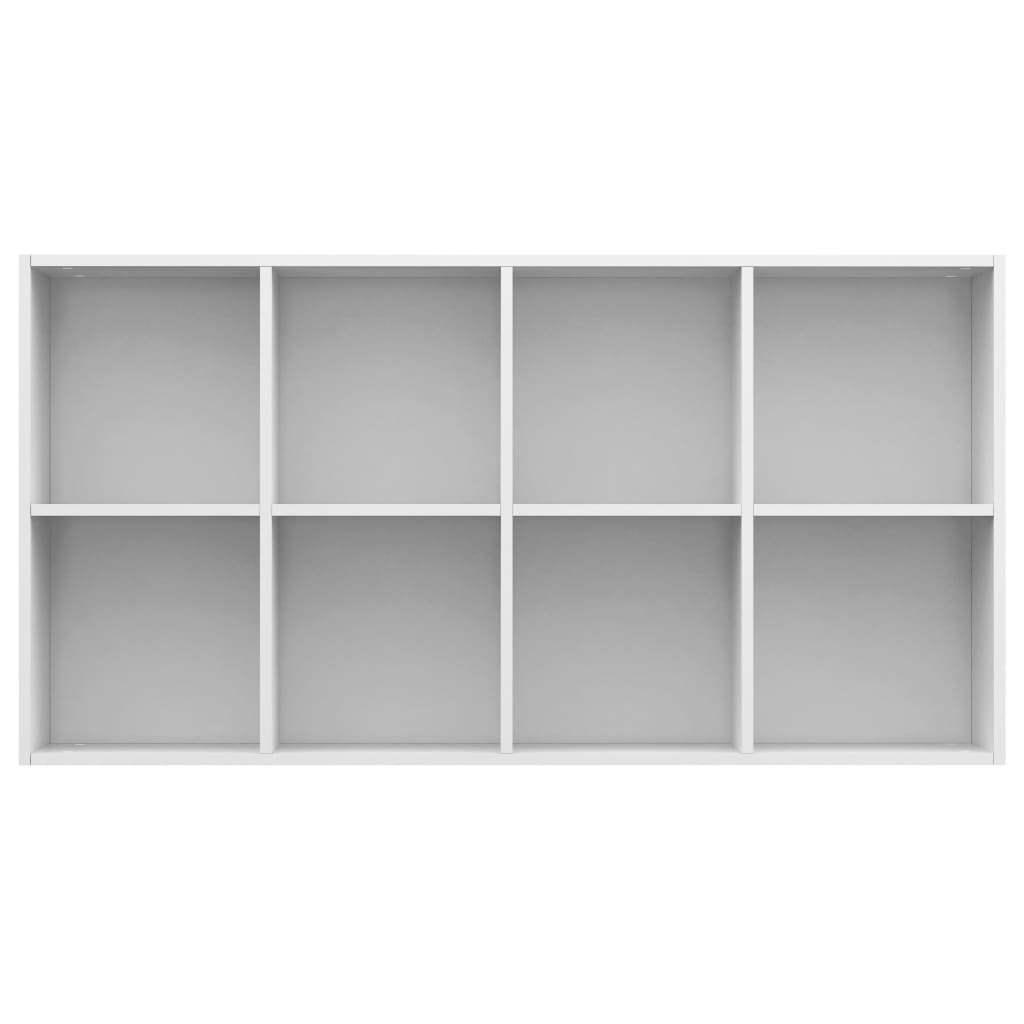 Book Cabinet/Sideboard High Gloss White 66x30x130 cm Chipboard- Bookcases & Standing Shelves - HomeShopIreland - Home Shop Ireland - Bookcases & Standing Shelves - Book Cabinet/Sideboard High Gloss White 66x30x130 cm Chipboard