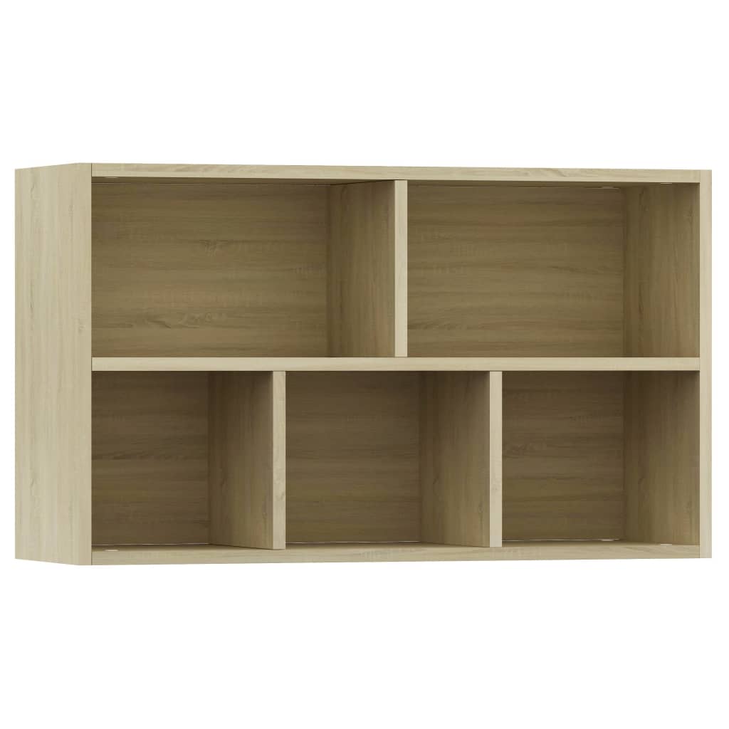 Book Cabinet/Sideboard Sonoma Oak 50x25x80 cm Chipboard- Bookcases & Standing Shelves - HomeShopIreland - Home Shop Ireland - Bookcases & Standing Shelves - Book Cabinet/Sideboard Sonoma Oak 50x25x80 cm Chipboard