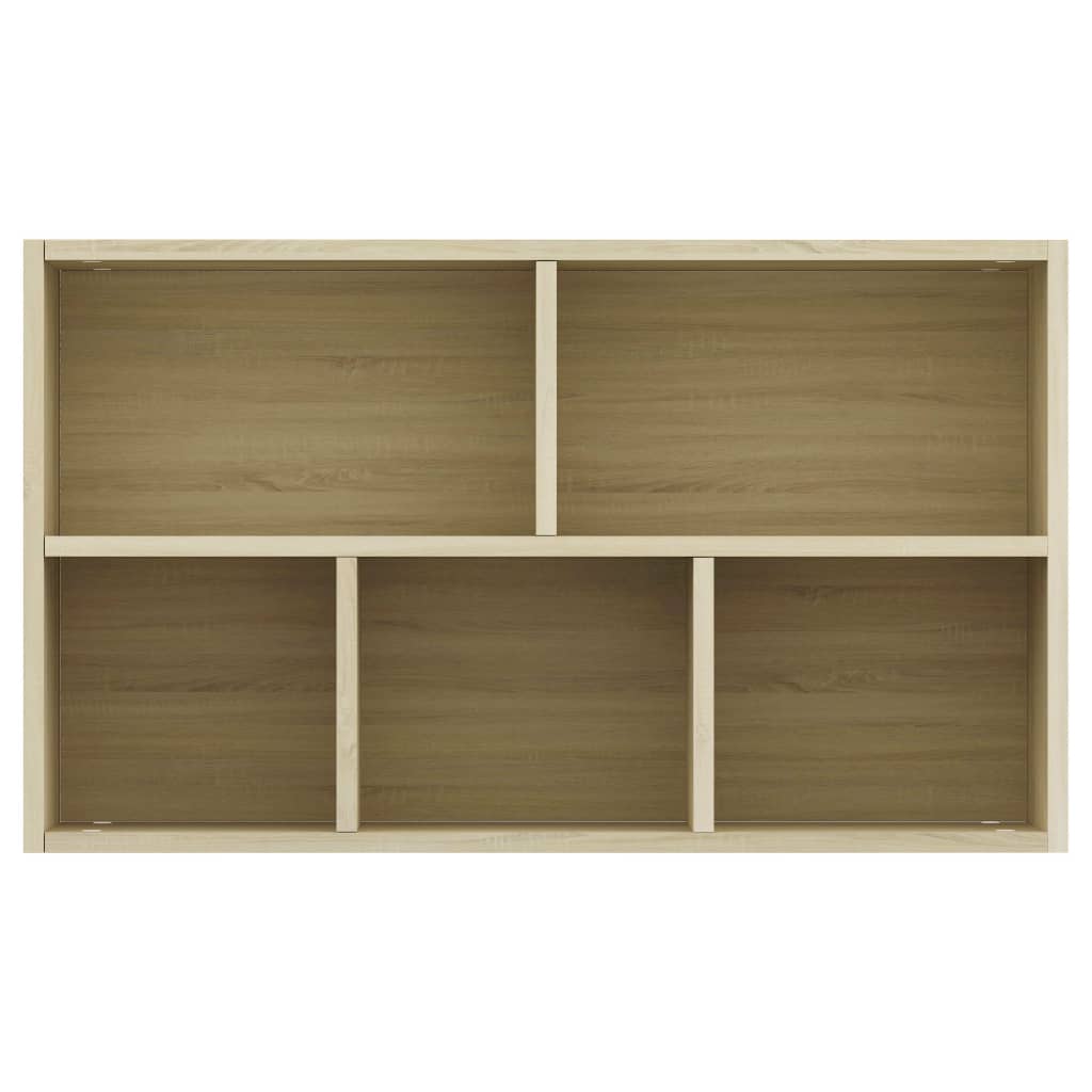 Book Cabinet/Sideboard Sonoma Oak 50x25x80 cm Chipboard- Bookcases & Standing Shelves - HomeShopIreland - Home Shop Ireland - Bookcases & Standing Shelves - Book Cabinet/Sideboard Sonoma Oak 50x25x80 cm Chipboard