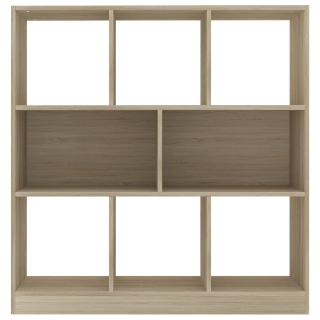 Book Cabinet Sonoma Oak 97.5x29.5x100 cm Chipboard- Bookcases & Standing Shelves - HomeShopIreland - Home Shop Ireland - Bookcases & Standing Shelves - Book Cabinet Sonoma Oak 97.5x29.5x100 cm Chipboard