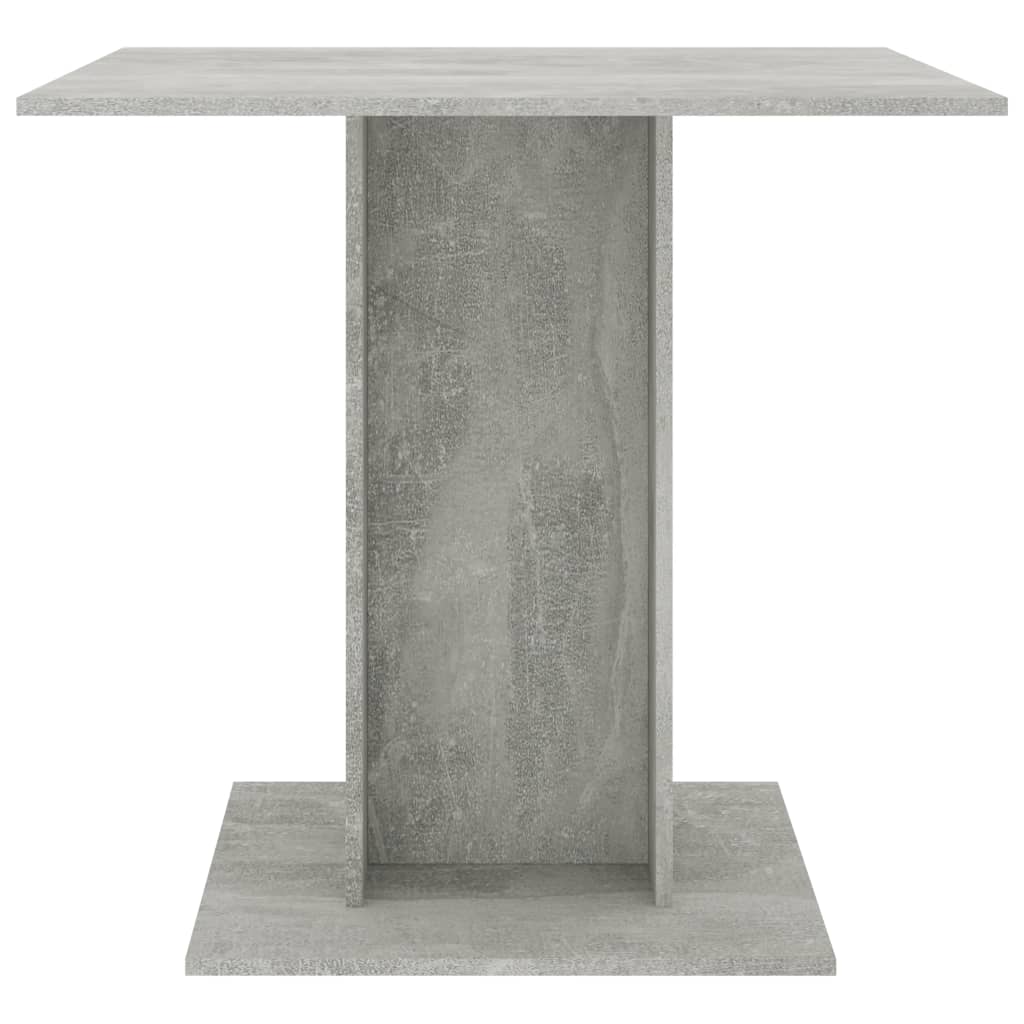Dining Table Concrete Grey 80x80x75 cm Chipboard- Kitchen & Dining Room Tables - HomeShopIreland - Home Shop Ireland - Kitchen & Dining Room Tables - Dining Table Concrete Grey 80x80x75 cm Chipboard