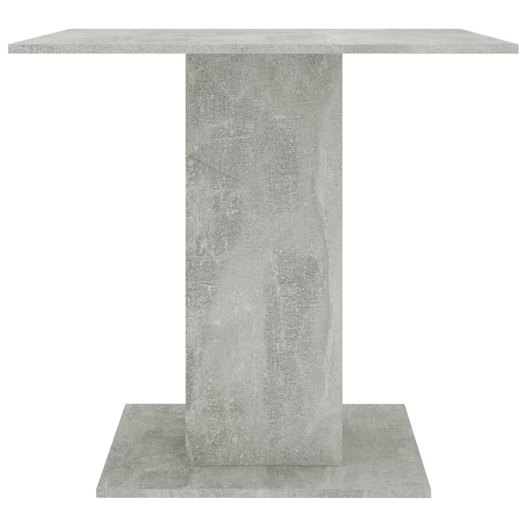 Dining Table Concrete Grey 80x80x75 cm Chipboard- Kitchen & Dining Room Tables - HomeShopIreland - Home Shop Ireland - Kitchen & Dining Room Tables - Dining Table Concrete Grey 80x80x75 cm Chipboard