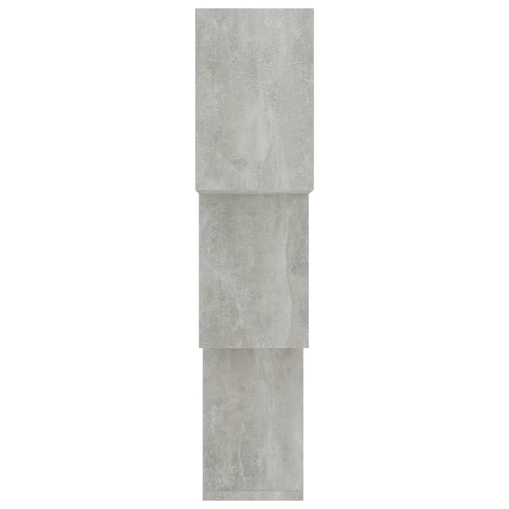 Cube Wall Shelves Concrete Grey 84.5x15x27 cm Chipboard- Wall Shelves & Ledges - HomeShopIreland - Home Shop Ireland - Wall Shelves & Ledges - Cube Wall Shelves Concrete Grey 84.5x15x27 cm Chipboard