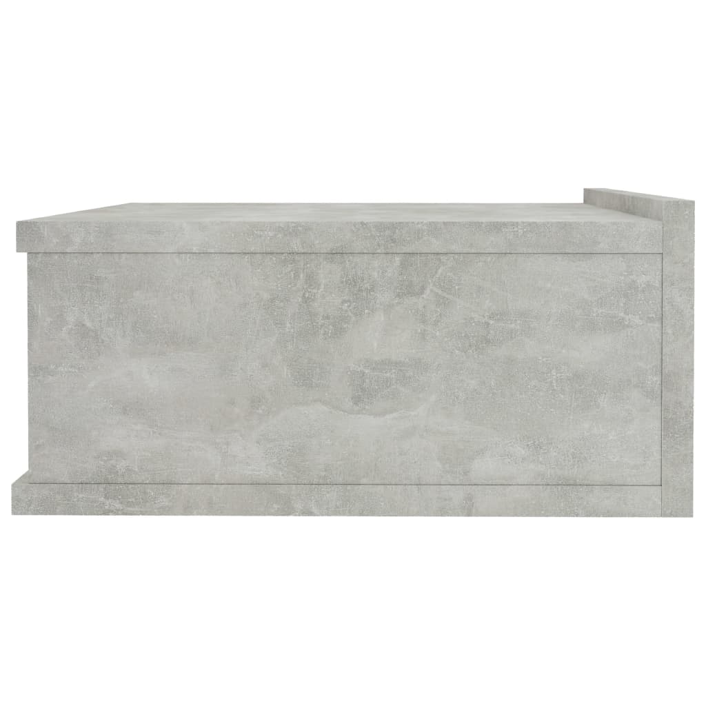 Floating Nightstands 2 pcs Concrete Grey 40x30x15 cm Chipboard- Bedside Tables - HomeShopIreland - Home Shop Ireland - Bedside Tables - Floating Nightstands 2 pcs Concrete Grey 40x30x15 cm Chipboard