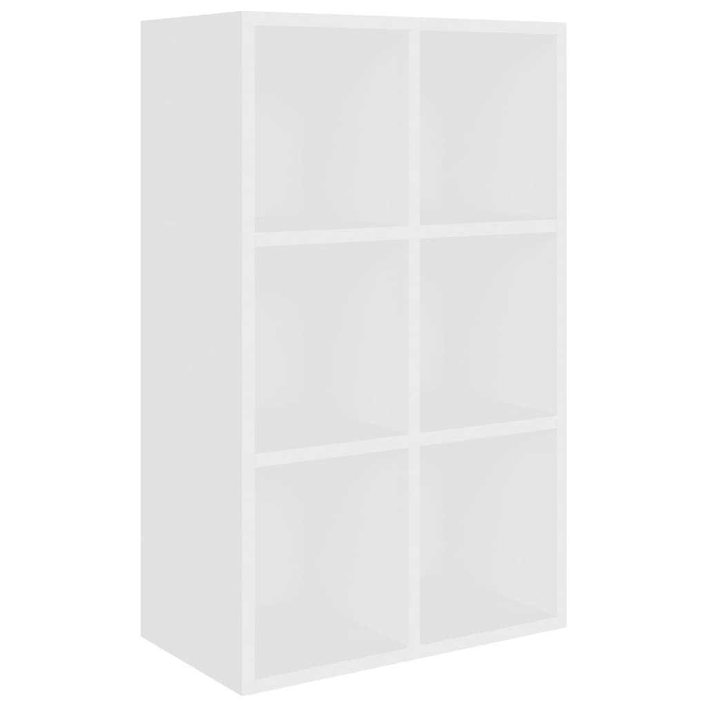 Book Cabinet/Sideboard White 66x30x97.8 cm Chipboard- Bookcases & Standing Shelves - HomeShopIreland - Home Shop Ireland - Bookcases & Standing Shelves - Book Cabinet/Sideboard White 66x30x97.8 cm Chipboard