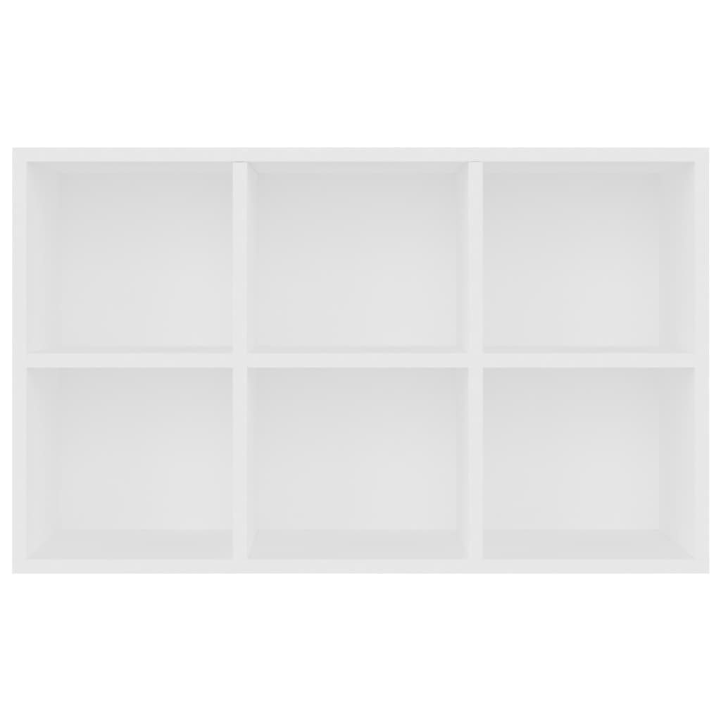 Book Cabinet/Sideboard White 66x30x97.8 cm Chipboard- Bookcases & Standing Shelves - HomeShopIreland - Home Shop Ireland - Bookcases & Standing Shelves - Book Cabinet/Sideboard White 66x30x97.8 cm Chipboard