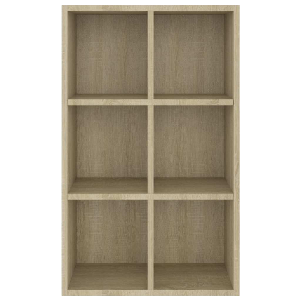 Book Cabinet/Sideboard Sonoma Oak 66x30x97.8 cm Chipboard- Bookcases & Standing Shelves - HomeShopIreland - Home Shop Ireland - Bookcases & Standing Shelves - Book Cabinet/Sideboard Sonoma Oak 66x30x97.8 cm Chipboard