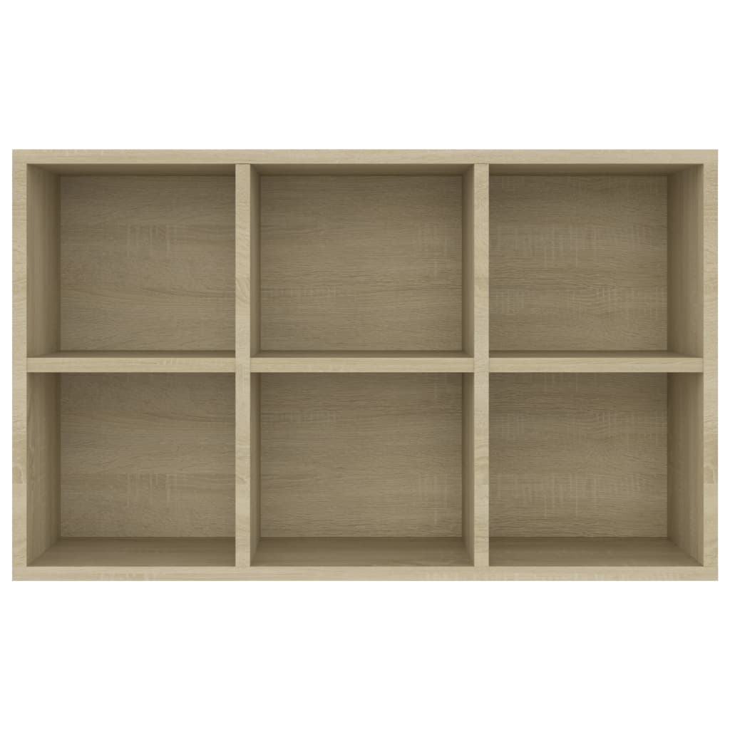 Book Cabinet/Sideboard Sonoma Oak 66x30x97.8 cm Chipboard- Bookcases & Standing Shelves - HomeShopIreland - Home Shop Ireland - Bookcases & Standing Shelves - Book Cabinet/Sideboard Sonoma Oak 66x30x97.8 cm Chipboard