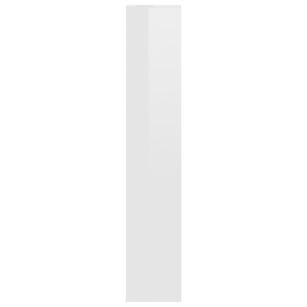 Shoe Cabinet High Gloss White 54x34x183 cm Chipboard- Shoe Racks & Organisers - HomeShopIreland - Home Shop Ireland - Shoe Racks & Organisers - Shoe Cabinet High Gloss White 54x34x183 cm Chipboard