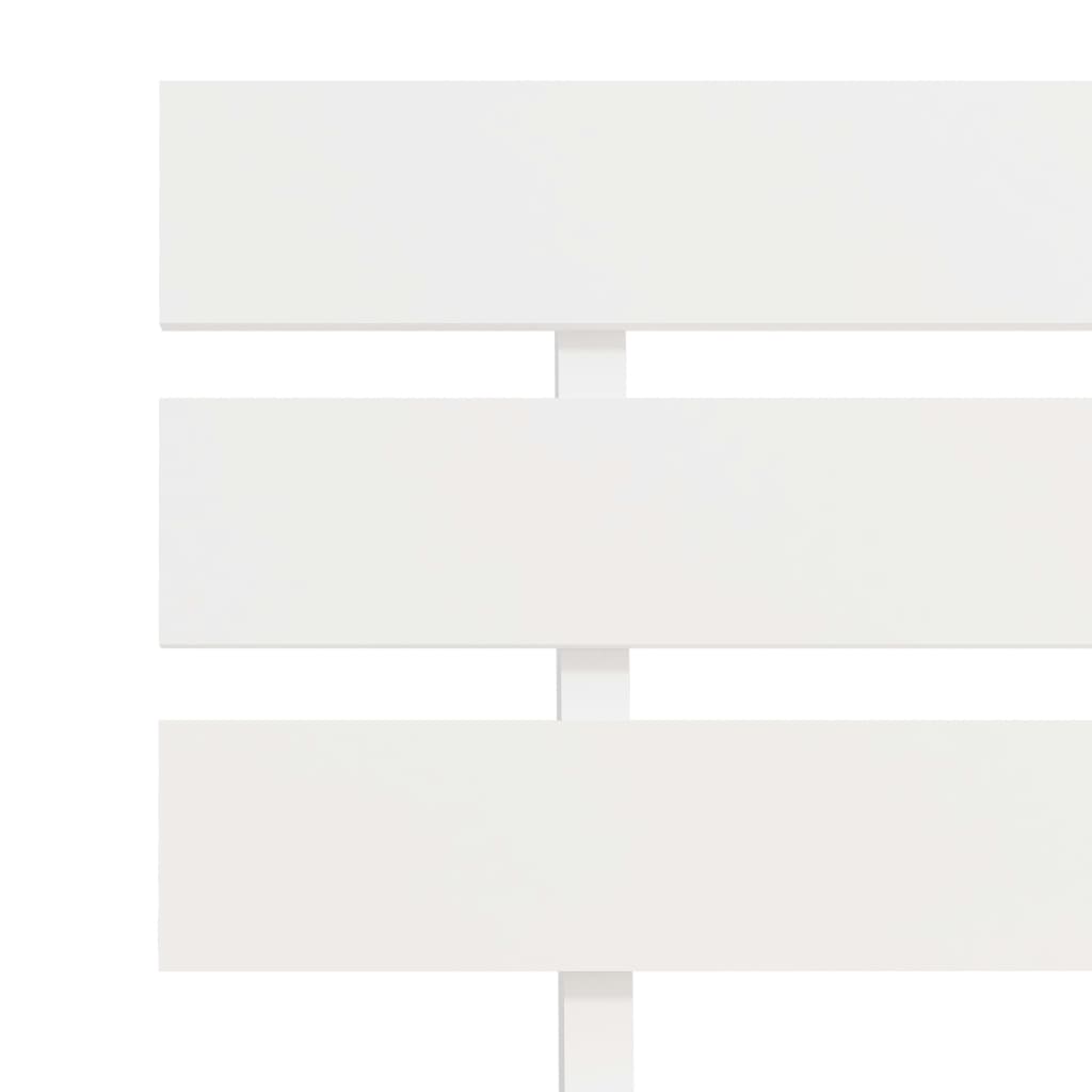 Bed Frame White Solid Pine Wood 100x200 cm- Beds & Bed Frames - HomeShopIreland - Home Shop Ireland - Beds & Bed Frames - Bed Frame White Solid Pine Wood 100x200 cm