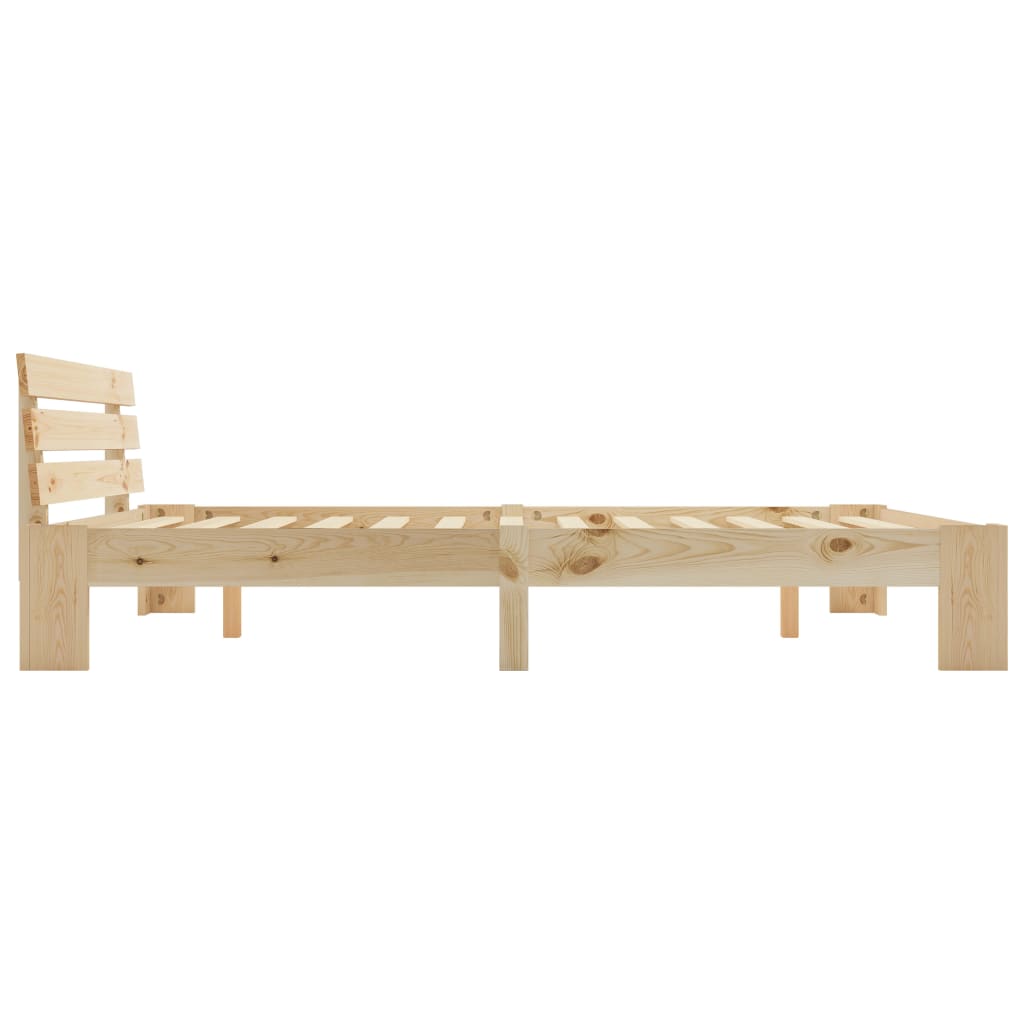 Bed Frame Solid Pine Wood 180x200 cm 6FT Super King- Beds & Bed Frames - HomeShopIreland - Home Shop Ireland - Beds & Bed Frames - Bed Frame Solid Pine Wood 180x200 cm 6FT Super King