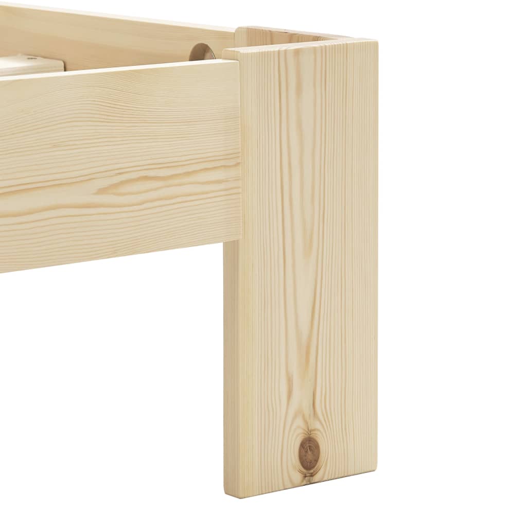 Bed Frame Solid Pine Wood 180x200 cm 6FT Super King- Beds & Bed Frames - HomeShopIreland - Home Shop Ireland - Beds & Bed Frames - Bed Frame Solid Pine Wood 180x200 cm 6FT Super King