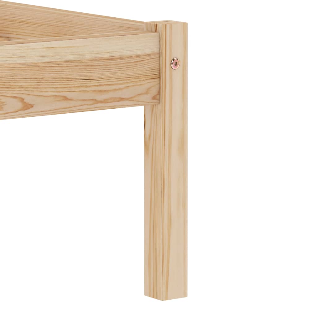 Bed Frame Solid Pine Wood 180x200 cm 6FT Super King- Beds & Bed Frames - HomeShopIreland - Home Shop Ireland - Beds & Bed Frames - Bed Frame Solid Pine Wood 180x200 cm 6FT Super King