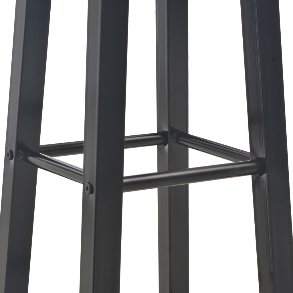 Bar Stools 2 pcs Black MDF- Table & Bar Stools - HomeShopIreland - Home Shop Ireland - Table & Bar Stools - Bar Stools 2 pcs Black MDF