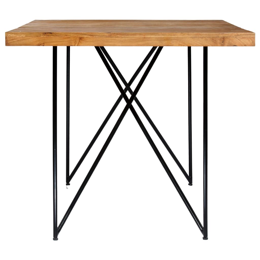 Dining Table 180x90x76 cm Solid Acacia Wood- Kitchen & Dining Room Tables - HomeShopIreland - Home Shop Ireland - Kitchen & Dining Room Tables - Dining Table 180x90x76 cm Solid Acacia Wood