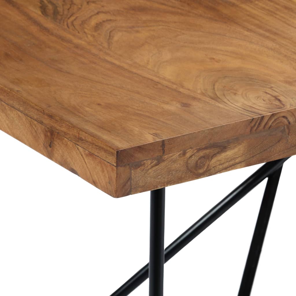 Dining Table 180x90x76 cm Solid Acacia Wood- Kitchen & Dining Room Tables - HomeShopIreland - Home Shop Ireland - Kitchen & Dining Room Tables - Dining Table 180x90x76 cm Solid Acacia Wood