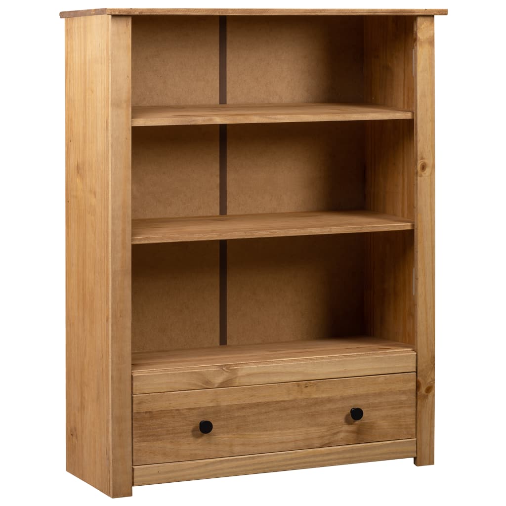 Bookcase 80x35x110 cm Solid Pine Wood Panama Range- Bookcases & Standing Shelves - HomeShopIreland - Home Shop Ireland - Bookcases & Standing Shelves - Bookcase 80x35x110 cm Solid Pine Wood Panama Range
