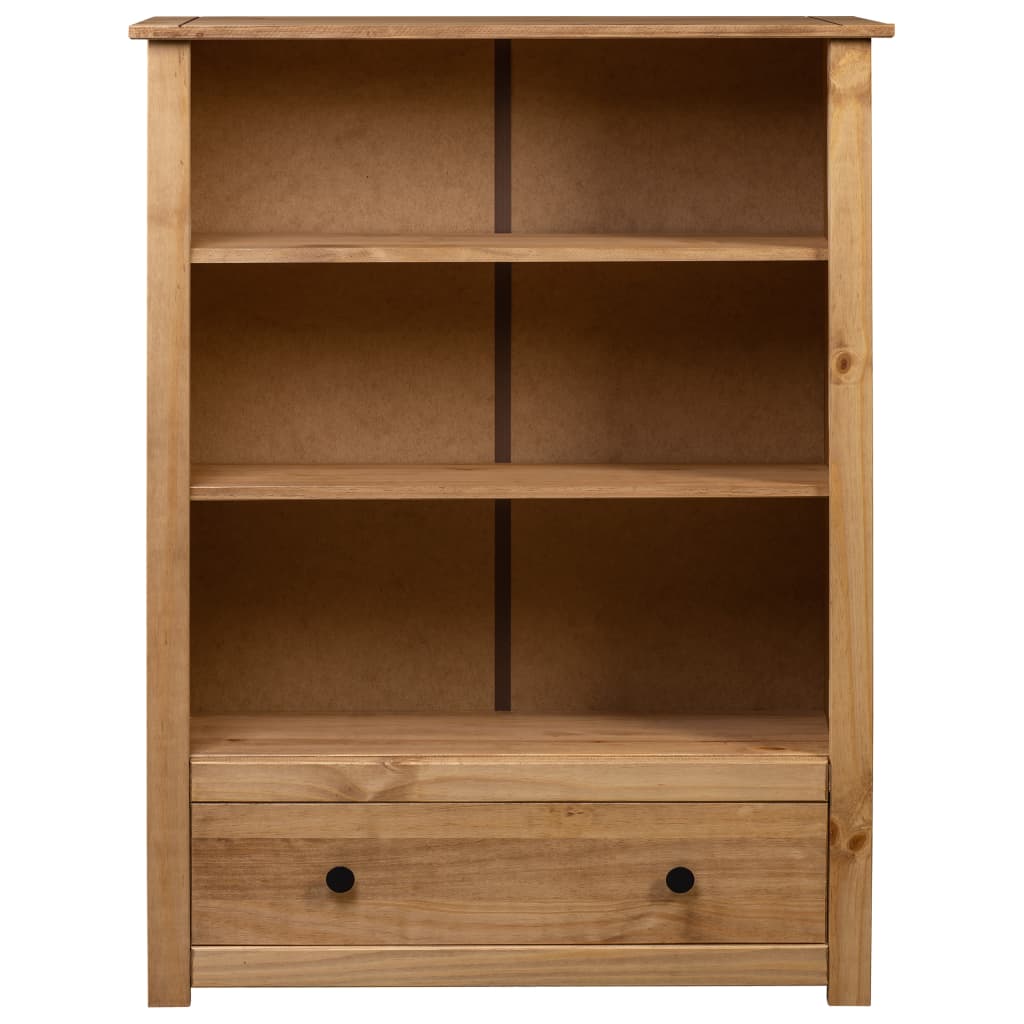 Bookcase 80x35x110 cm Solid Pine Wood Panama Range- Bookcases & Standing Shelves - HomeShopIreland - Home Shop Ireland - Bookcases & Standing Shelves - Bookcase 80x35x110 cm Solid Pine Wood Panama Range