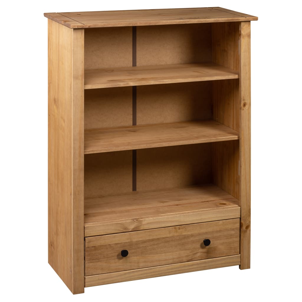 Bookcase 80x35x110 cm Solid Pine Wood Panama Range- Bookcases & Standing Shelves - HomeShopIreland - Home Shop Ireland - Bookcases & Standing Shelves - Bookcase 80x35x110 cm Solid Pine Wood Panama Range
