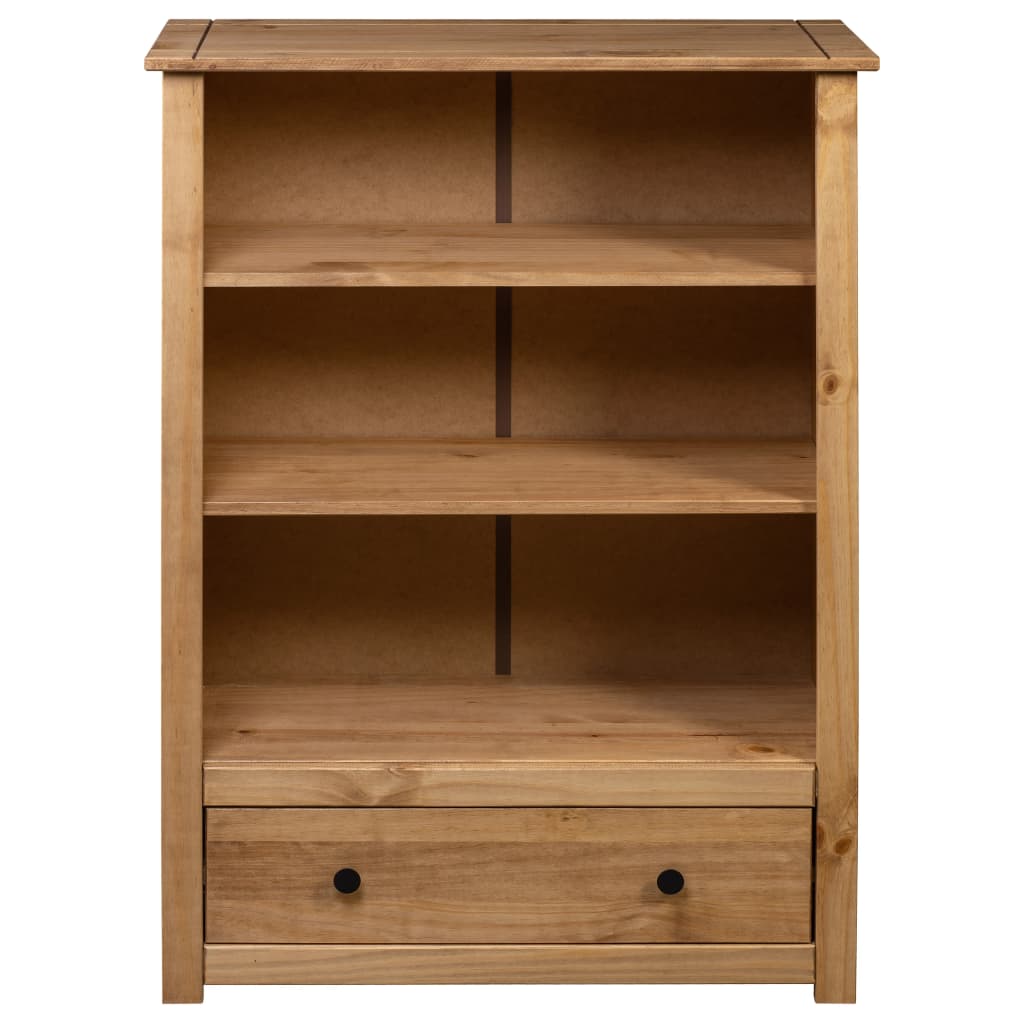 Bookcase 80x35x110 cm Solid Pine Wood Panama Range- Bookcases & Standing Shelves - HomeShopIreland - Home Shop Ireland - Bookcases & Standing Shelves - Bookcase 80x35x110 cm Solid Pine Wood Panama Range