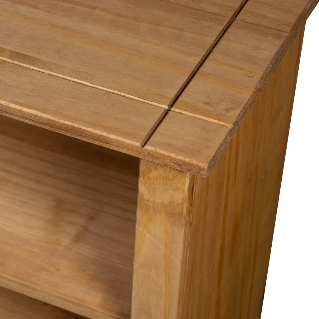 Bookcase 80x35x110 cm Solid Pine Wood Panama Range- Bookcases & Standing Shelves - HomeShopIreland - Home Shop Ireland - Bookcases & Standing Shelves - Bookcase 80x35x110 cm Solid Pine Wood Panama Range