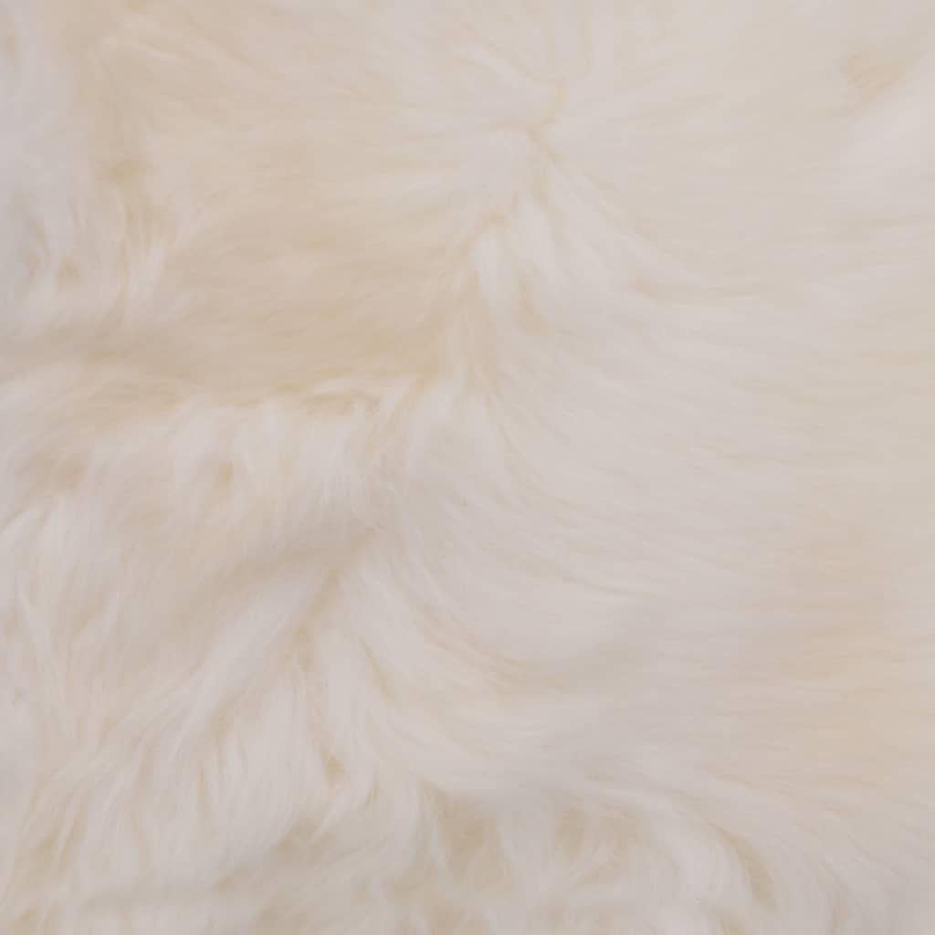Chair Pads 2 pcs White 40x40 cm Genuine Sheepskin- Chair & Sofa Cushions - HomeShopIreland - Home Shop Ireland - Chair & Sofa Cushions - Chair Pads 2 pcs White 40x40 cm Genuine Sheepskin