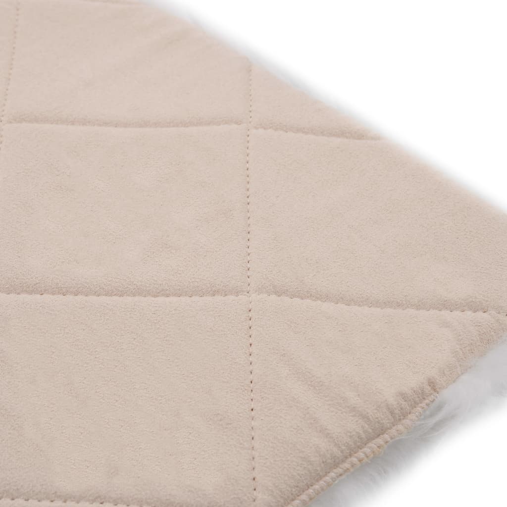 Chair Pads 2 pcs White 40x40 cm Genuine Sheepskin- Chair & Sofa Cushions - HomeShopIreland - Home Shop Ireland - Chair & Sofa Cushions - Chair Pads 2 pcs White 40x40 cm Genuine Sheepskin