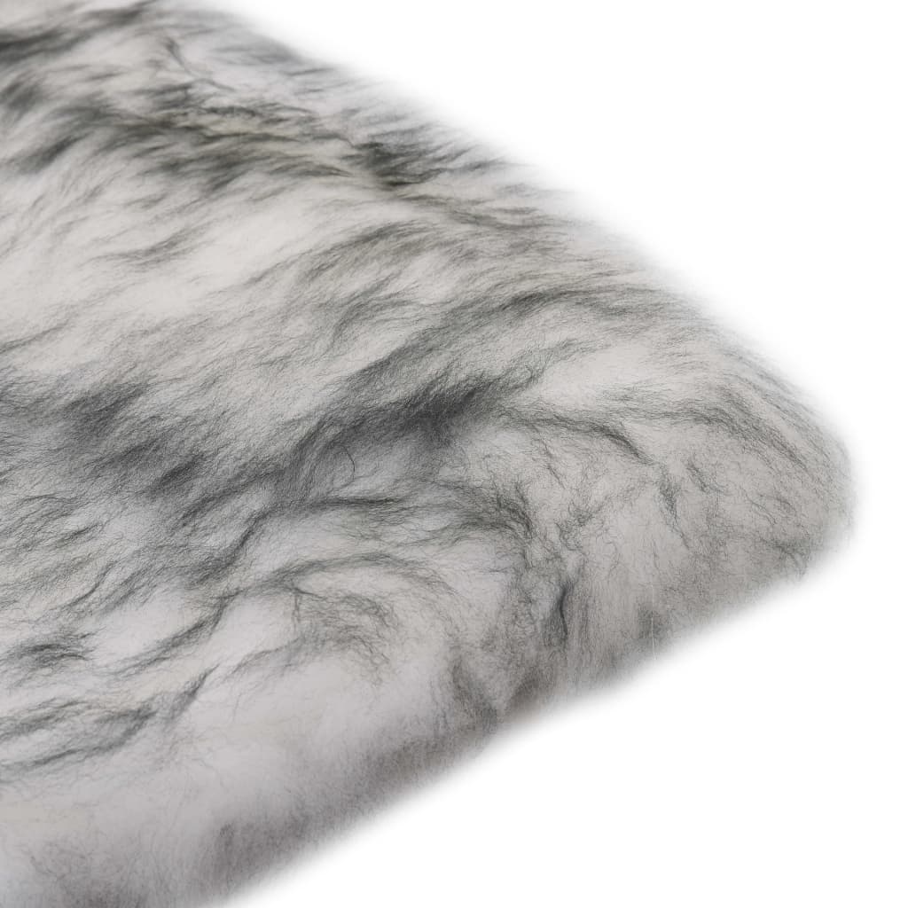 Chair Pads 2 pcs Dark Grey Melange 40x40 cm Genuine Sheepskin- Chair & Sofa Cushions - HomeShopIreland - Home Shop Ireland - Chair & Sofa Cushions - Chair Pads 2 pcs Dark Grey Melange 40x40 cm Genuine Sheepskin