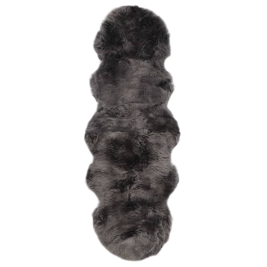 Sheepskin Rug 60x180 cm Light Grey- Rugs - HomeShopIreland - Home Shop Ireland - Rugs - Sheepskin Rug 60x180 cm Light Grey
