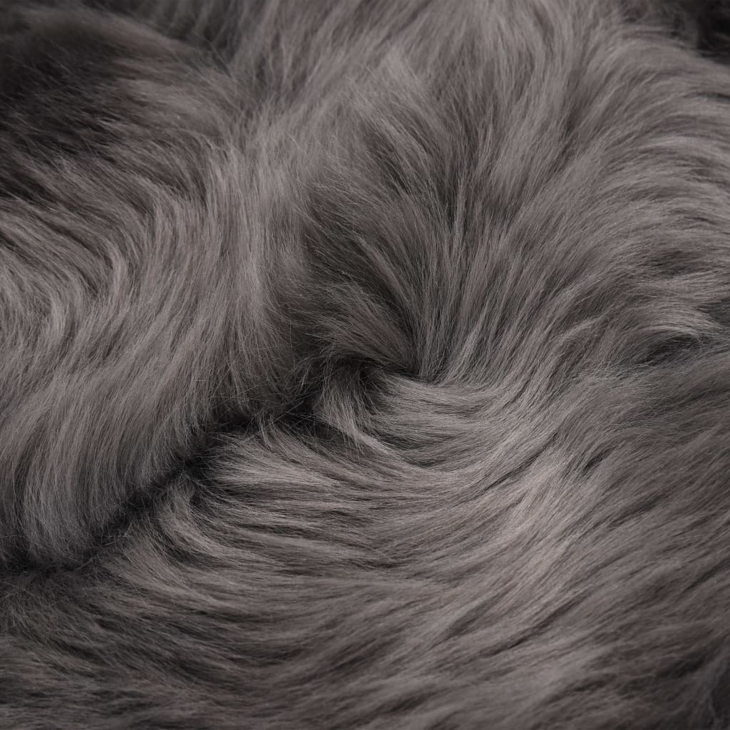 Sheepskin Rug 60x180 cm Light Grey- Rugs - HomeShopIreland - Home Shop Ireland - Rugs - Sheepskin Rug 60x180 cm Light Grey