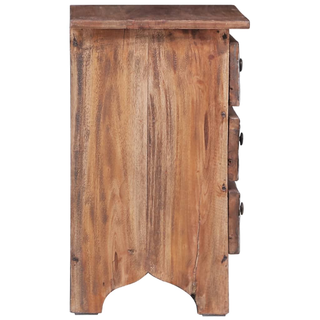 Bedside Cabinet 30x30x51 cm Solid Reclaimed Wood- Bedside Tables - HomeShopIreland - Home Shop Ireland - Bedside Tables - Bedside Cabinet 30x30x51 cm Solid Reclaimed Wood