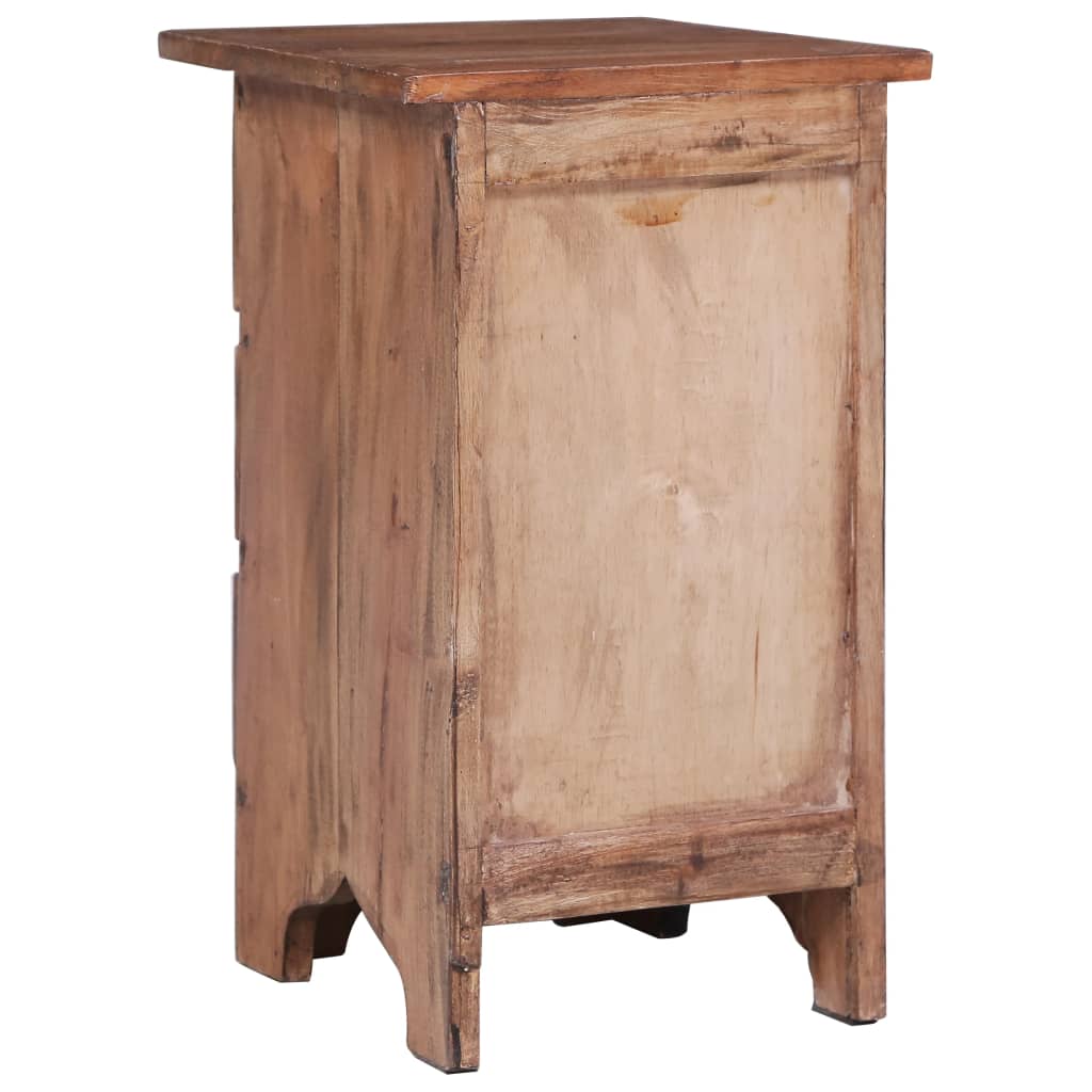 Bedside Cabinet 30x30x51 cm Solid Reclaimed Wood- Bedside Tables - HomeShopIreland - Home Shop Ireland - Bedside Tables - Bedside Cabinet 30x30x51 cm Solid Reclaimed Wood