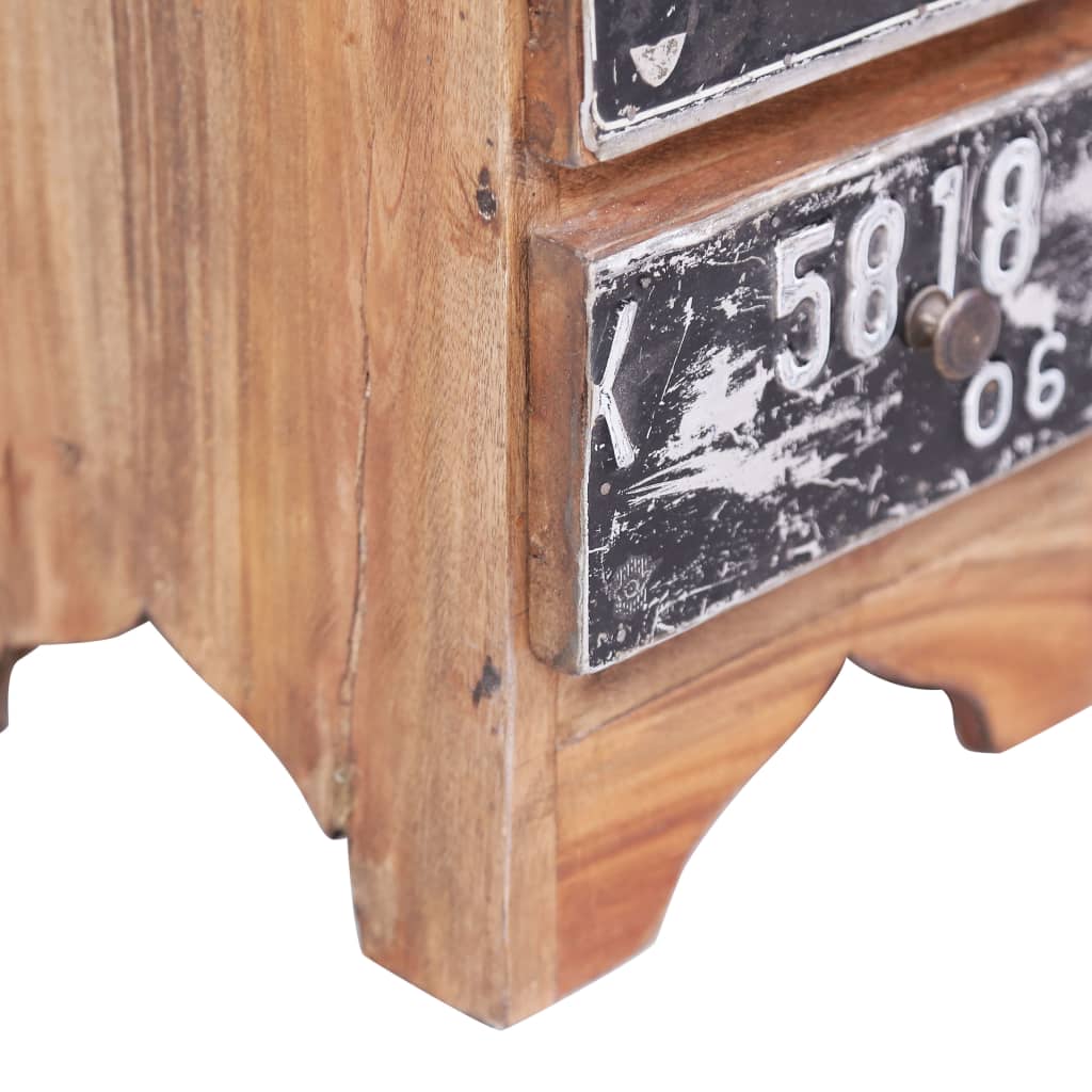 Bedside Cabinet 30x30x51 cm Solid Reclaimed Wood- Bedside Tables - HomeShopIreland - Home Shop Ireland - Bedside Tables - Bedside Cabinet 30x30x51 cm Solid Reclaimed Wood