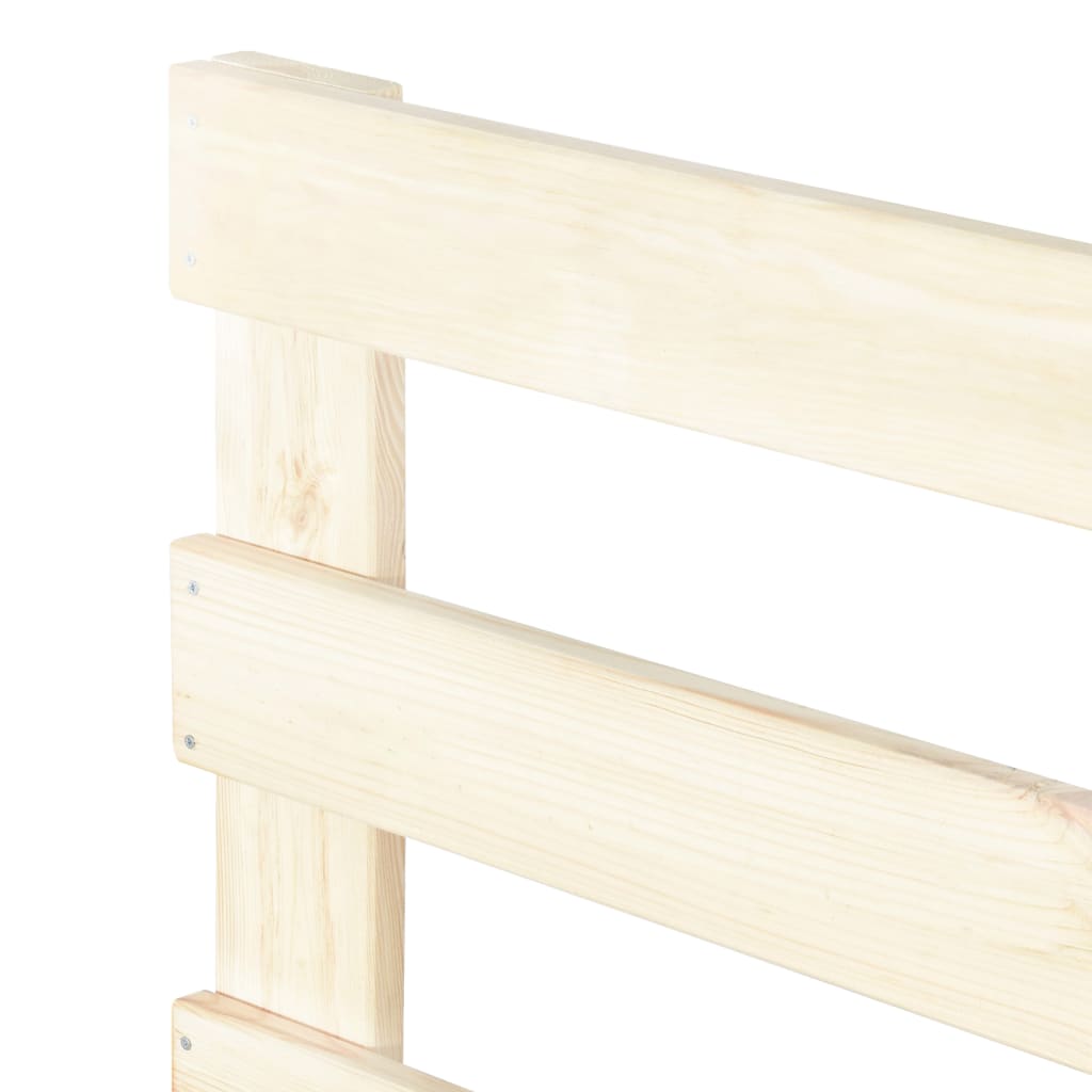 Pallet Bed Frame Solid Pine Wood 140x200 cm- Beds & Bed Frames - HomeShopIreland - Home Shop Ireland - Beds & Bed Frames - Pallet Bed Frame Solid Pine Wood 140x200 cm