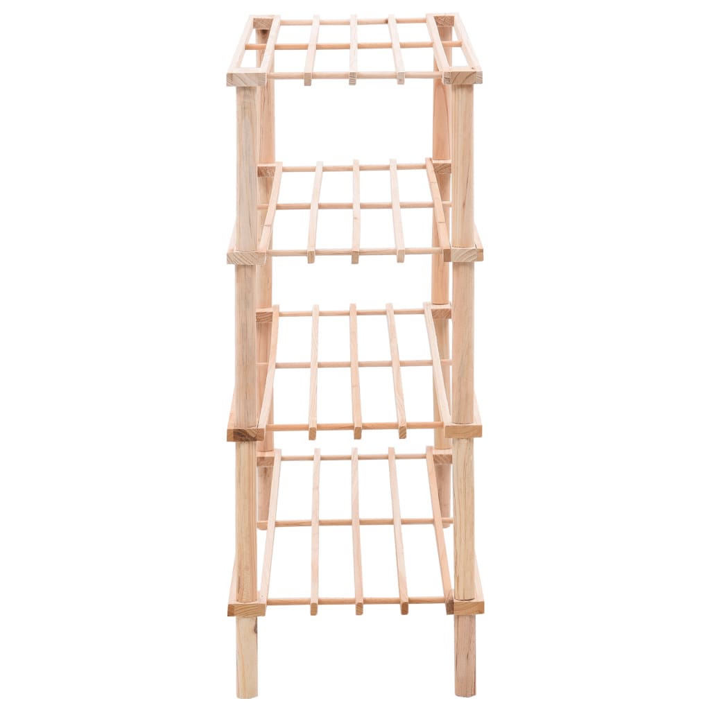 4-Tier Shoe Rack Solid Fir Wood- Shoe Racks & Organisers - HomeShopIreland - Home Shop Ireland - Shoe Racks & Organisers - 4-Tier Shoe Rack Solid Fir Wood