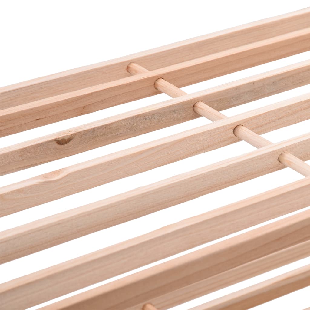 4-Tier Shoe Rack Solid Fir Wood- Shoe Racks & Organisers - HomeShopIreland - Home Shop Ireland - Shoe Racks & Organisers - 4-Tier Shoe Rack Solid Fir Wood