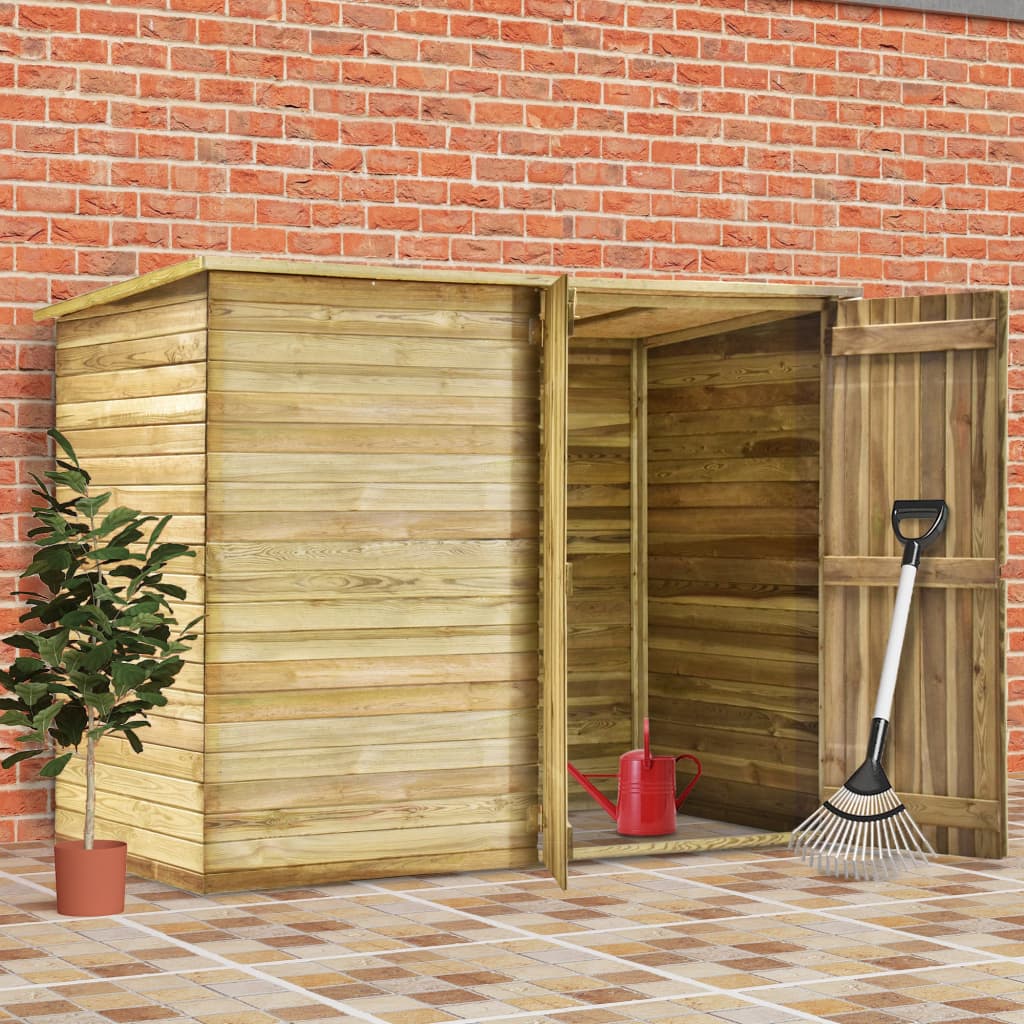 Garden Shed House 232x110x170 cm Impregnated Pinewood- Sheds, Garages & Carports - HomeShopIreland - Home Shop Ireland - Sheds, Garages & Carports - Garden Shed House 232x110x170 cm Impregnated Pinewood