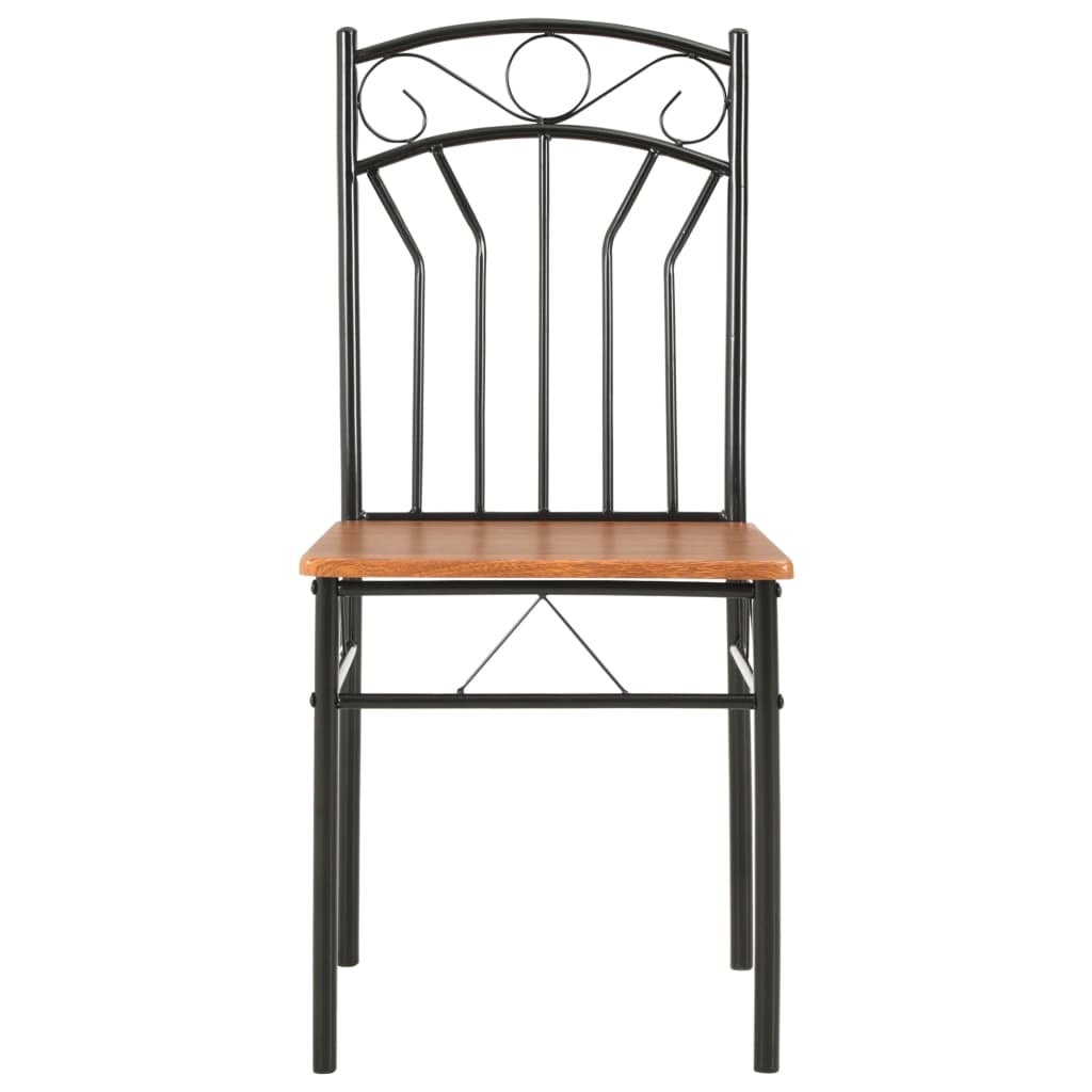 Dining Chairs 6 pcs Brown MDF- Kitchen & Dining Room Chairs - HomeShopIreland - Home Shop Ireland - Kitchen & Dining Room Chairs - Dining Chairs 6 pcs Brown MDF