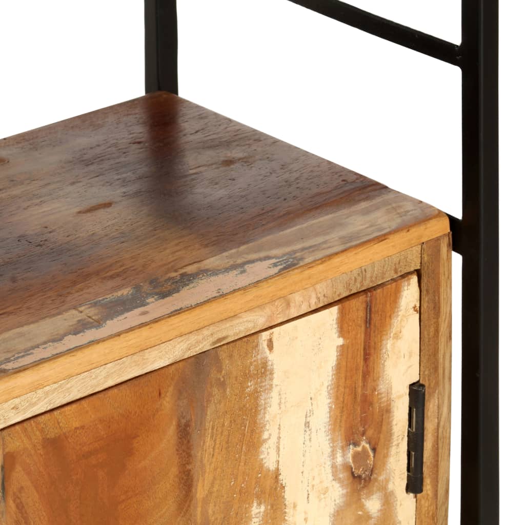 4-Tier Bookcase 80x30x180 cm Solid Reclaimed Wood- Bookcases & Standing Shelves - HomeShopIreland - Home Shop Ireland - Bookcases & Standing Shelves - 4-Tier Bookcase 80x30x180 cm Solid Reclaimed Wood