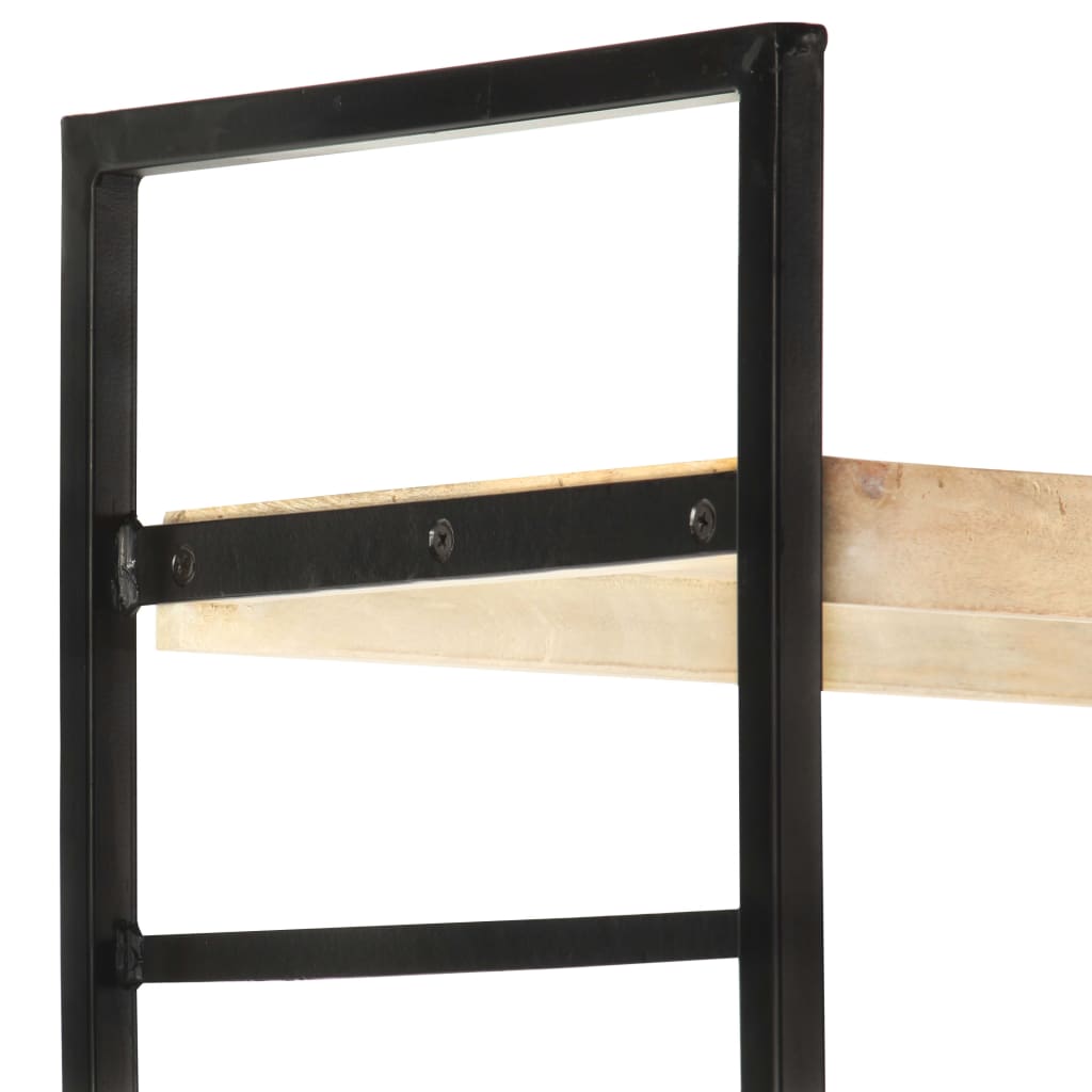 4-Tier Bookcase 80x30x180 cm Solid Mango Wood- Bookcases & Standing Shelves - HomeShopIreland - Home Shop Ireland - Bookcases & Standing Shelves - 4-Tier Bookcase 80x30x180 cm Solid Mango Wood