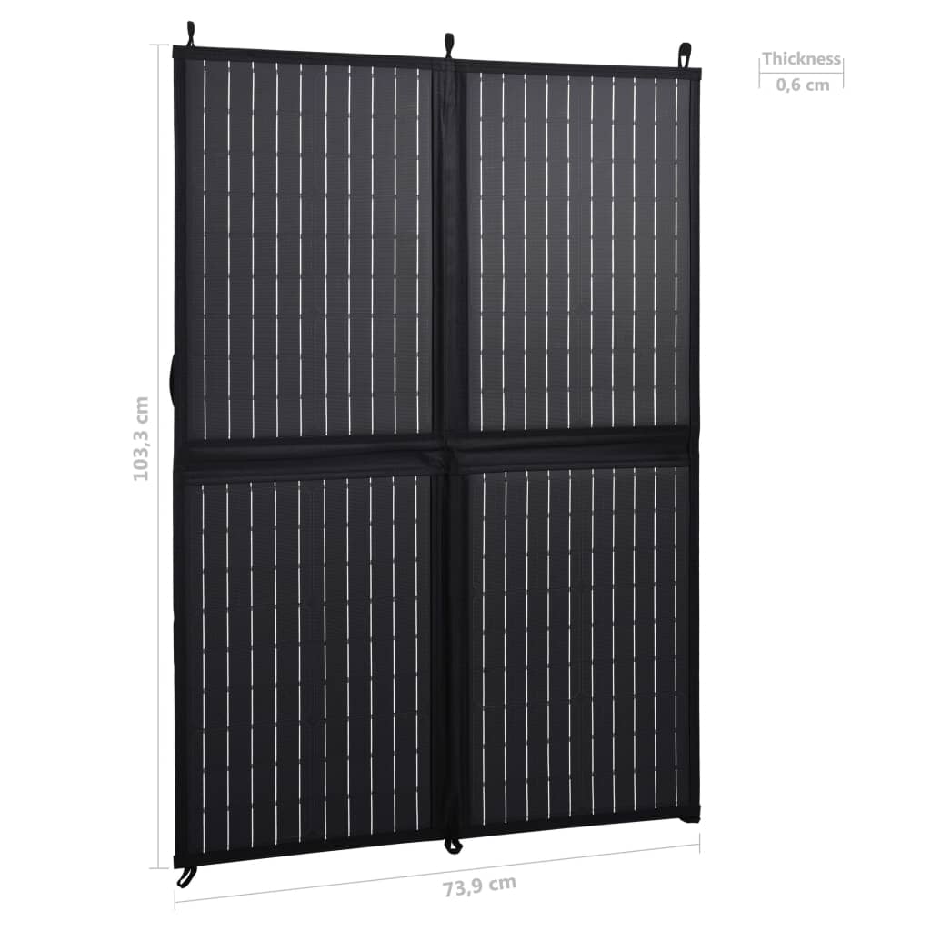Foldable Solar Panel Charger 100 W 12 V- Solar Panels - HomeShopIreland - Home Shop Ireland - Solar Panels - Foldable Solar Panel Charger 100 W 12 V