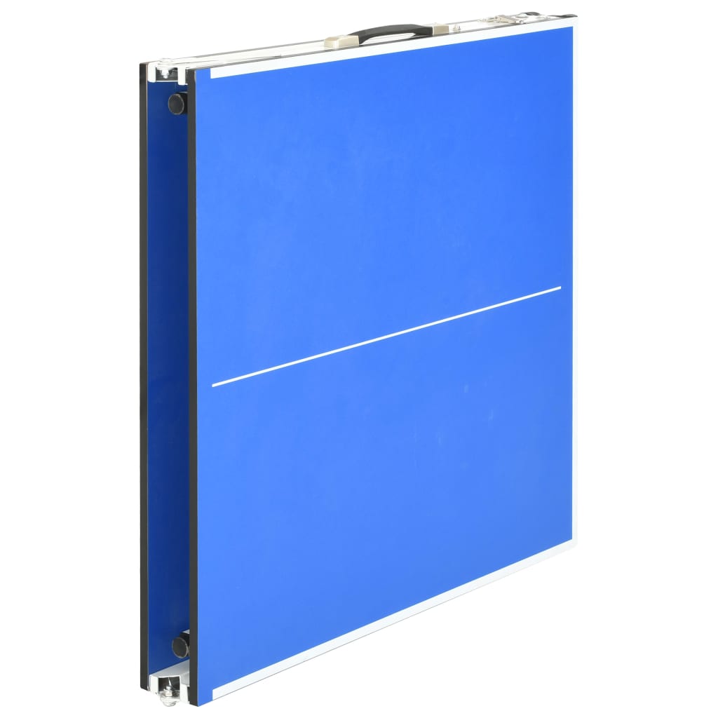 5 Feet Ping Pong Table with Net 152x76x66 cm Blue- Ping Pong Tables - HomeShopIreland - Home Shop Ireland - Ping Pong Tables - 5 Feet Ping Pong Table with Net 152x76x66 cm Blue