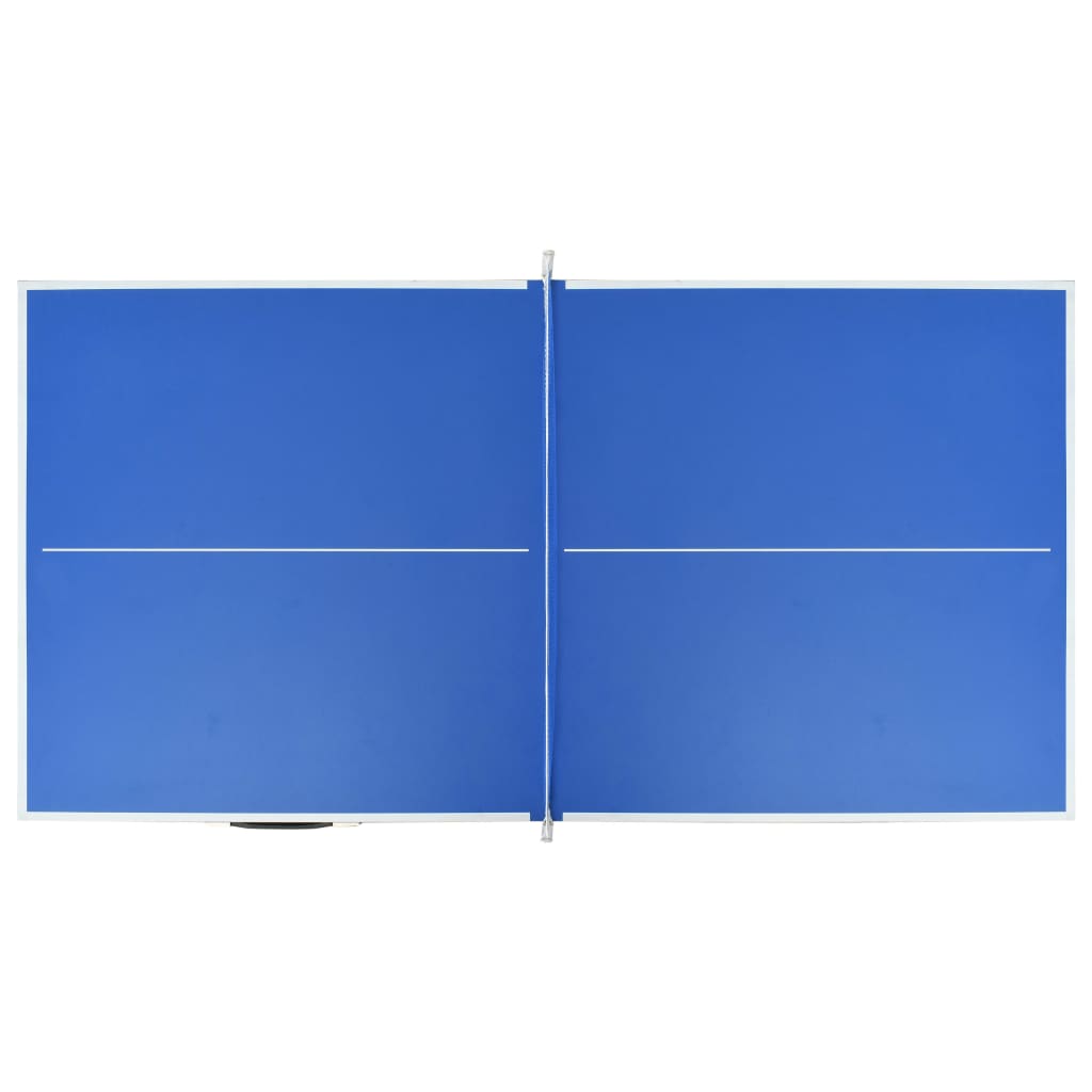 5 Feet Ping Pong Table with Net 152x76x66 cm Blue- Ping Pong Tables - HomeShopIreland - Home Shop Ireland - Ping Pong Tables - 5 Feet Ping Pong Table with Net 152x76x66 cm Blue