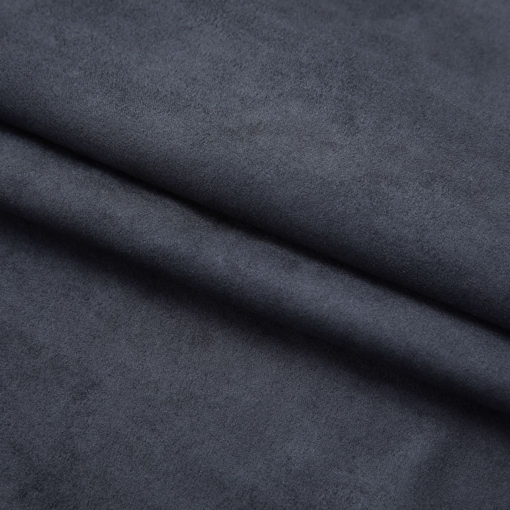 Blackout Curtains with Hooks 2 pcs Anthracite 140x225 cm- Curtains & Drapes - HomeShopIreland - Home Shop Ireland - Curtains & Drapes - Blackout Curtains with Hooks 2 pcs Anthracite 140x225 cm