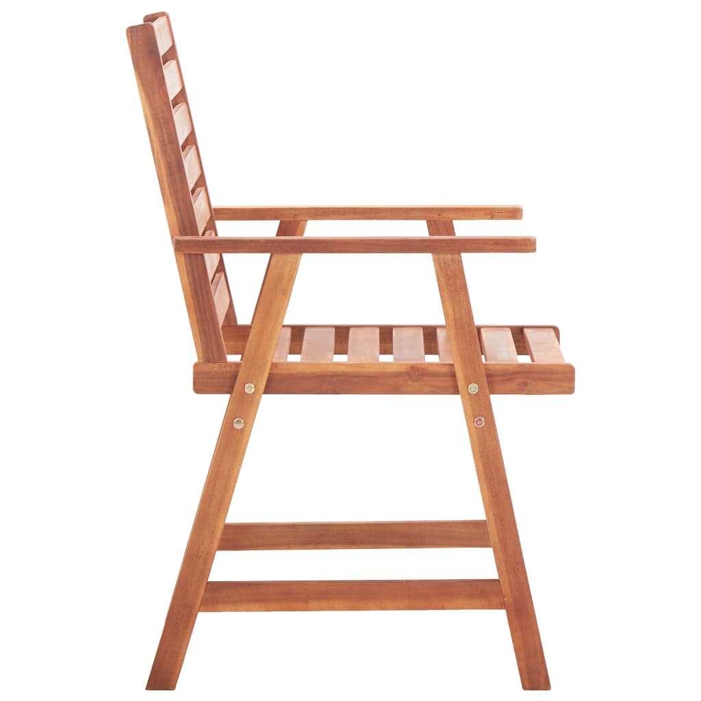 Outdoor Dining Chairs 2 pcs Solid Acacia Wood- Outdoor Chairs - HomeShopIreland - Home Shop Ireland - Outdoor Chairs - Outdoor Dining Chairs 2 pcs Solid Acacia Wood