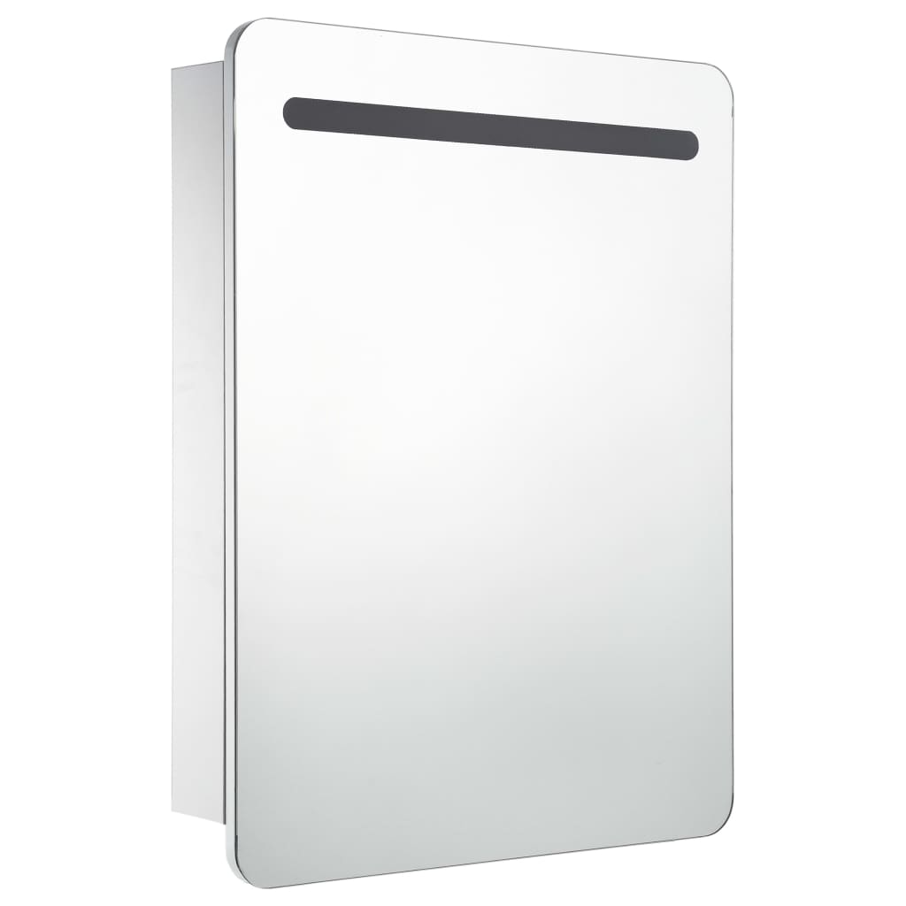 LED Bathroom Mirror Cabinet 60x11x80 cm- Bathroom Vanity Units - HomeShopIreland - Home Shop Ireland - Bathroom Vanity Units - LED Bathroom Mirror Cabinet 60x11x80 cm