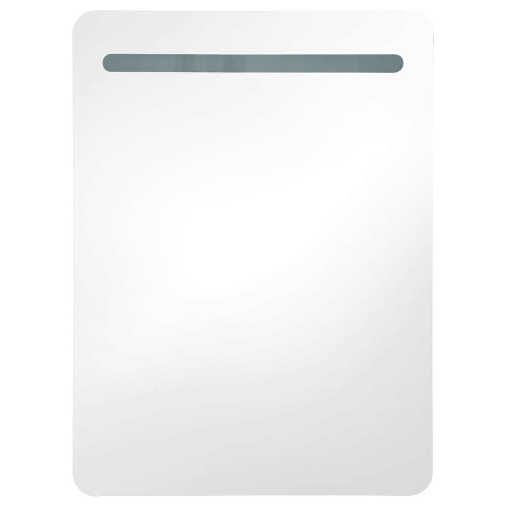 LED Bathroom Mirror Cabinet 60x11x80 cm- Bathroom Vanity Units - HomeShopIreland - Home Shop Ireland - Bathroom Vanity Units - LED Bathroom Mirror Cabinet 60x11x80 cm