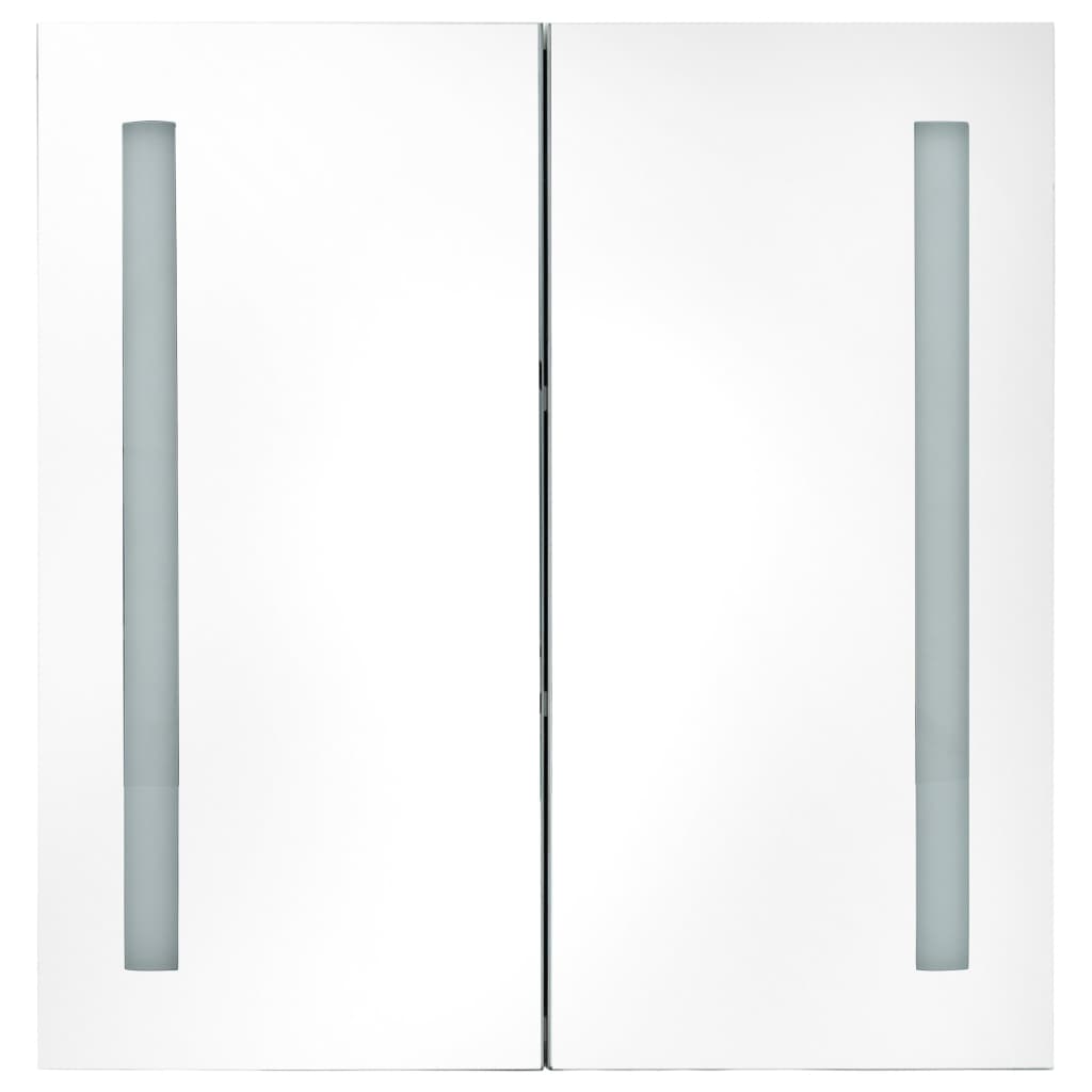 LED Bathroom Mirror Cabinet 62x14x60 cm- Bathroom Vanity Units - HomeShopIreland - Home Shop Ireland - Bathroom Vanity Units - LED Bathroom Mirror Cabinet 62x14x60 cm