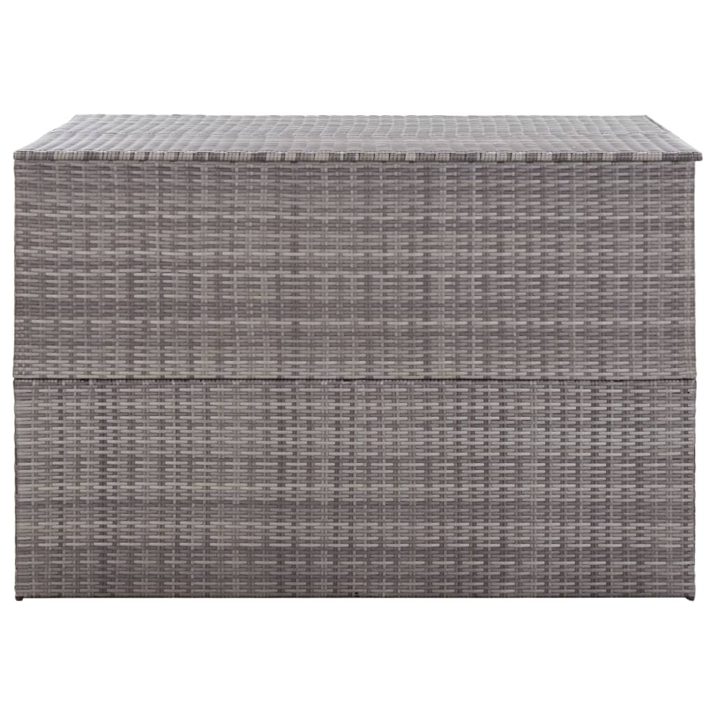 Garden Storage Box Grey 150x100x100 cm Poly Rattan- Outdoor Storage Boxes - HomeShopIreland - Home Shop Ireland - Outdoor Storage Boxes - Garden Storage Box Grey 150x100x100 cm Poly Rattan