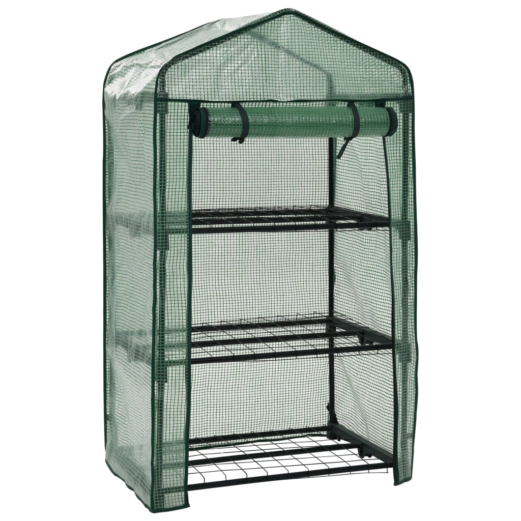3-Tier Mini Greenhouse 69x49x125 cm- Greenhouses - HomeShopIreland - Home Shop Ireland - Greenhouses - 3-Tier Mini Greenhouse 69x49x125 cm